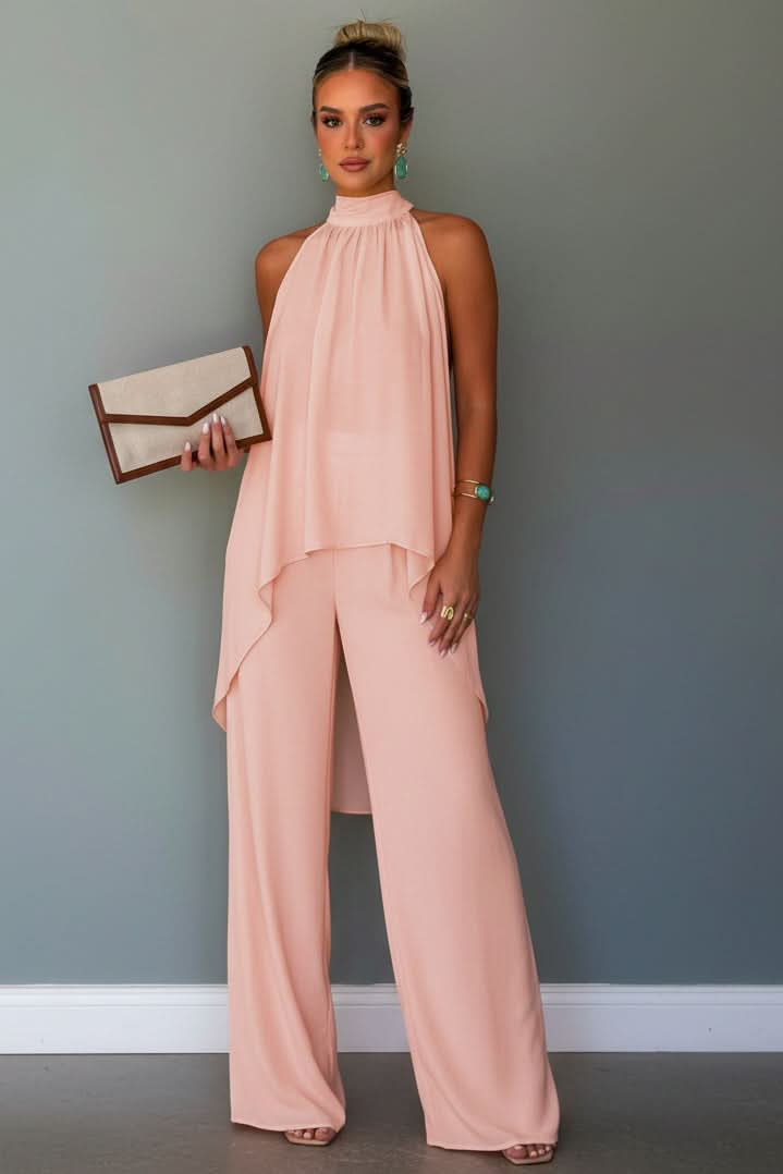 Refined Two-Piece Outfit with Modern Minimalist Appeal