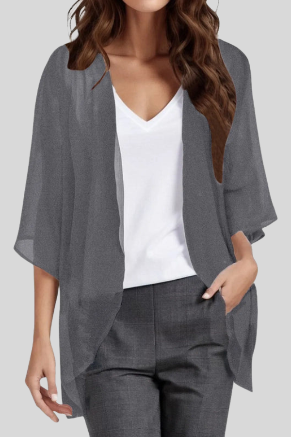 Lightweight Open Front Cover Up