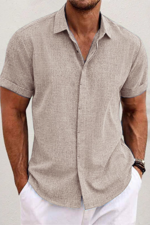 Relaxed Short Sleeve Summer Shirt