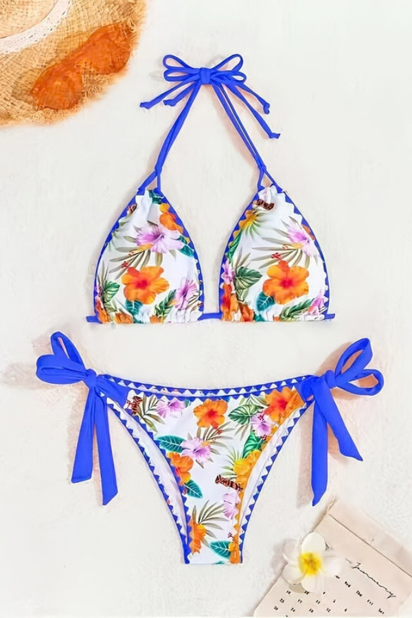 Floral Lace Bikini Set