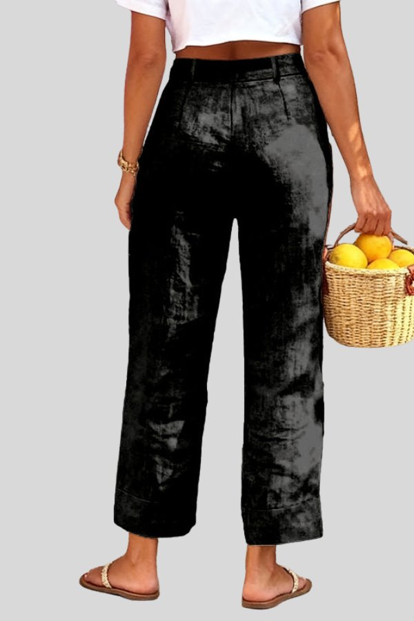 Vacation Cropped Summer Pants Casual
