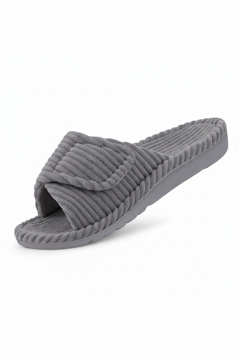 Comwarm - Adjustable Orthopedic Open Toe Slippers for Indoor Comfort 15