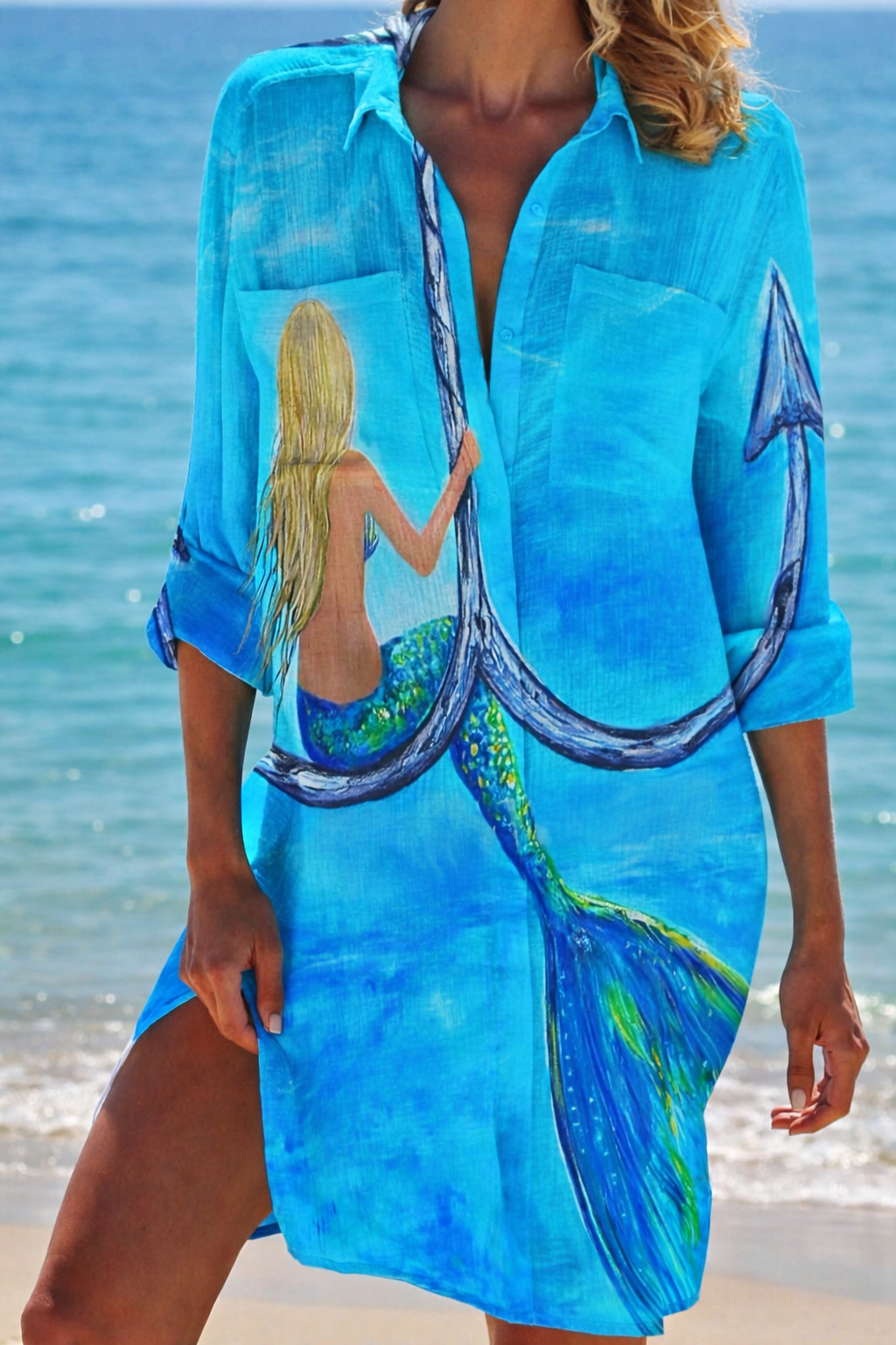 Nautical Summer Beach Style Top
