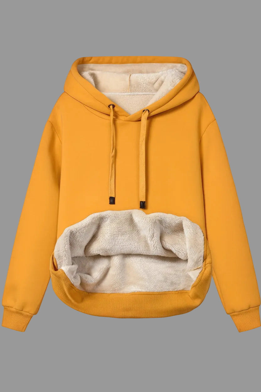 Cozy Insulating Fleece Hoodie for Everyday Comfort 8