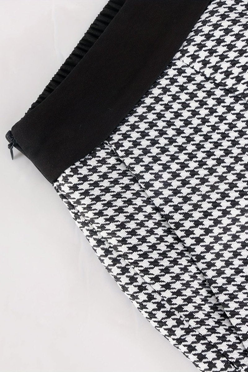 Elegant Houndstooth Jacket for Timeless Style and Everyday Comfort 5