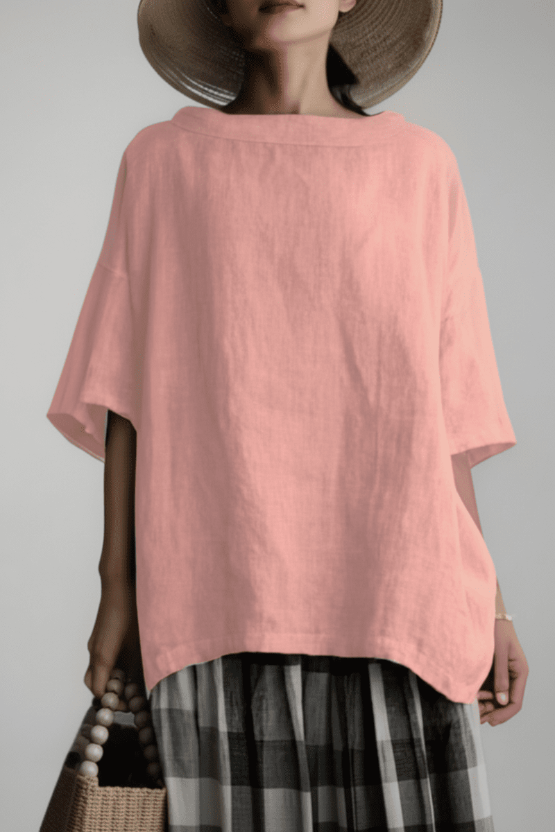 Elegant Oversized Woman Long Sleeve Tunic Sweater for Effortless Style 4