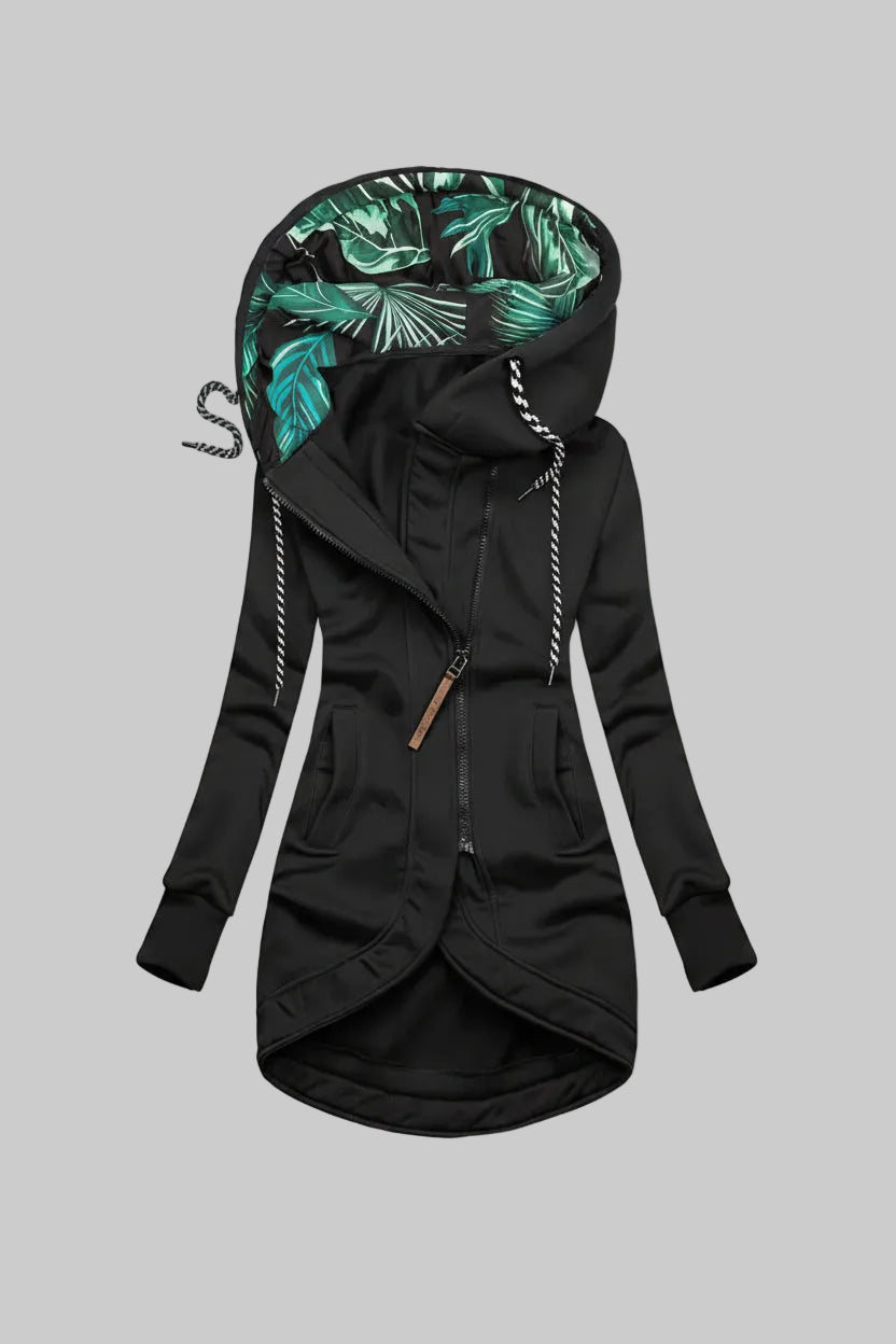 Floral Print Spring Jacket for Elegant Cold-Weather Style 9