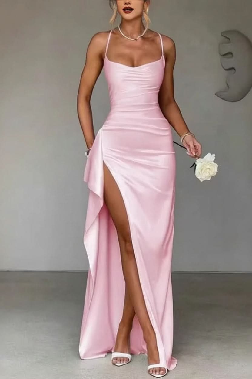 Dramatic Maxi Dress Backless