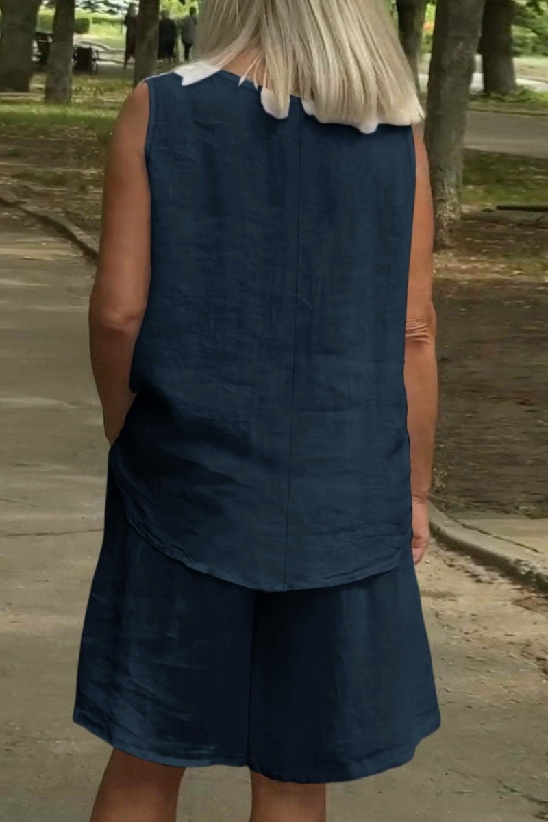 Modern Linen Summer Outfit Set for Effortless Style 5