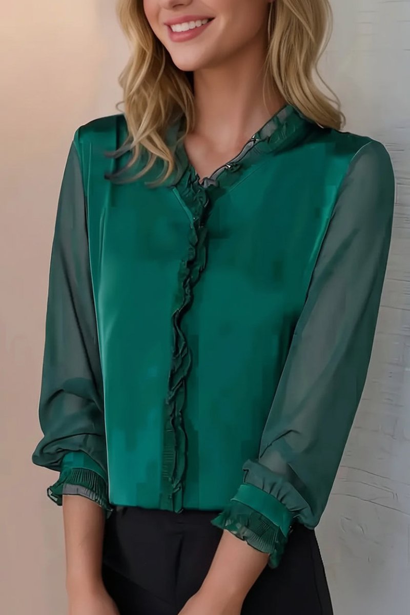 Refined Long Sleeve Top for Everyday Elegance and Comfort 6