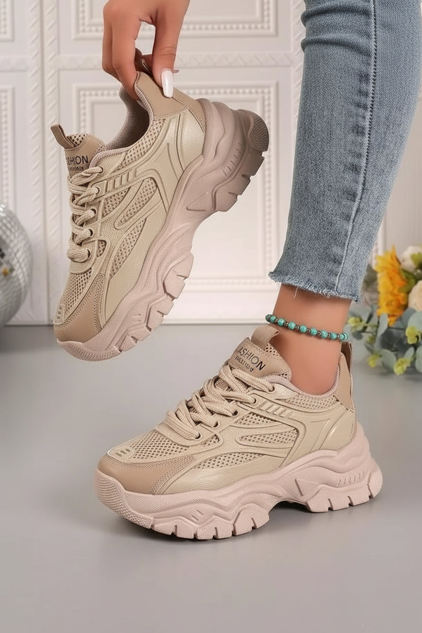 Platform Chunky Sole Casual Sneakers