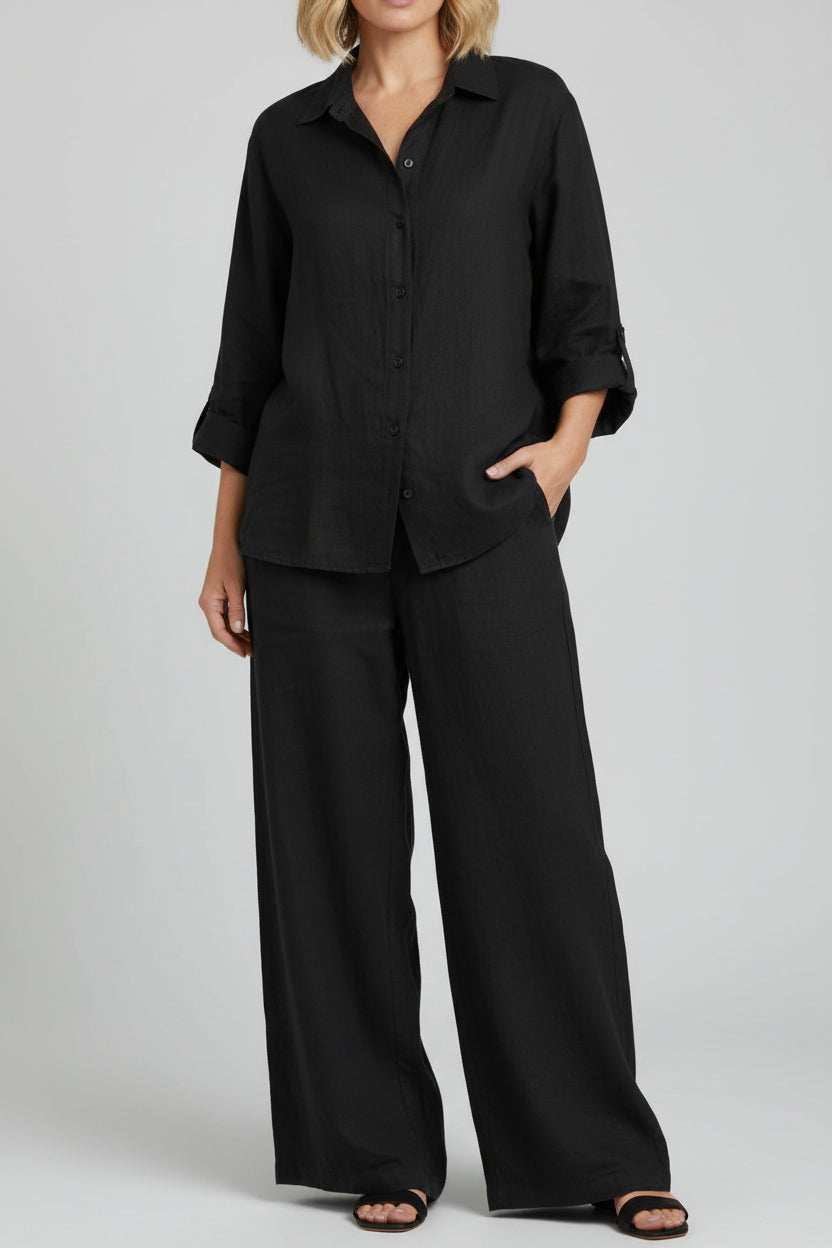 Minimal Chic Coordinated Two Piece Set