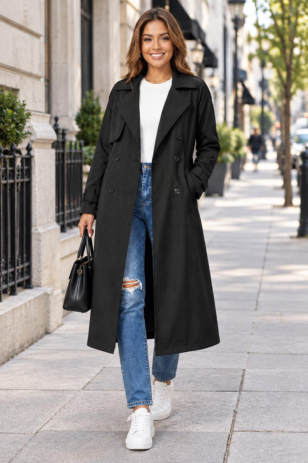 Long Everyday Trench Coat