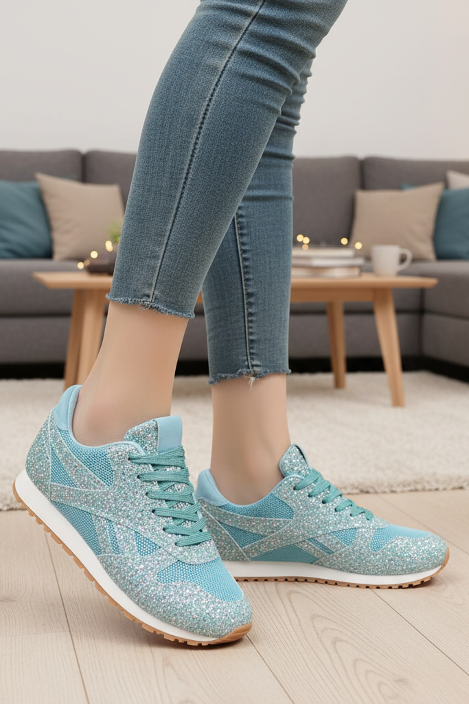 Sparkling Glitter Sneakers