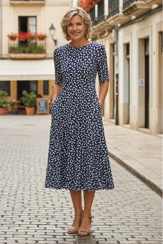 Relaxed Midi Dress