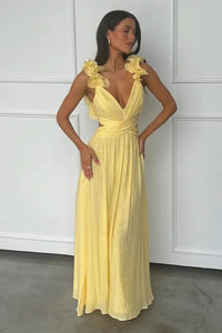 Elegante Falten Midi-Kleider mit quadratischem Ausschnitt