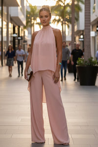 Refined Two-Piece Outfit with Modern Minimalist Appeal