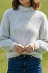 Cozy Turtleneck Knit Sweater
