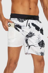 Athletic Compression Lined Swim Shorts