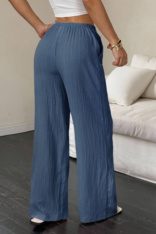 Vacation Cropped Summer Pants Wideleg