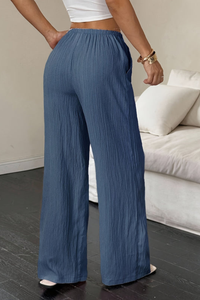 Vacation Cropped Summer Pants Wideleg