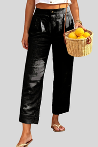 Vacation Cropped Summer Pants Casual