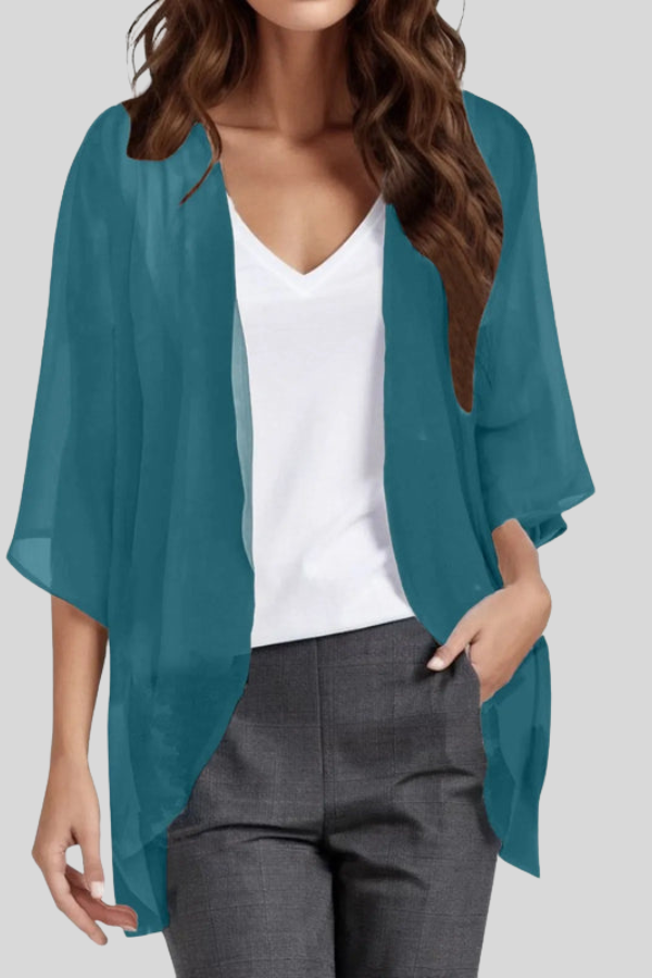 Lightweight Open Front Cover Up