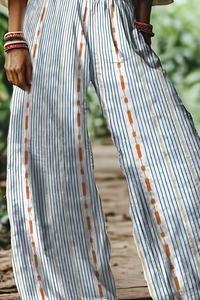 Floral Cropped Summer Pants Vintage