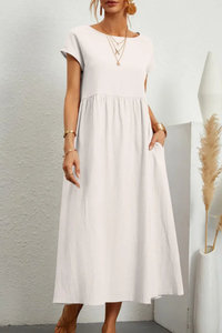 Relaxed A Line Pocket Dress