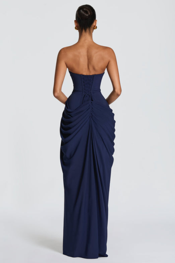 Elegant Flowing Maxi Occasion Dress