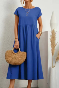 Relaxed A Line Pocket Dress