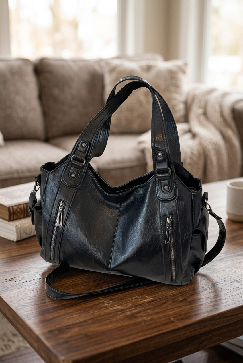 Spacious Shoulder Bag