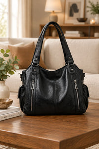 Multi-Pocket Shoulder Bag