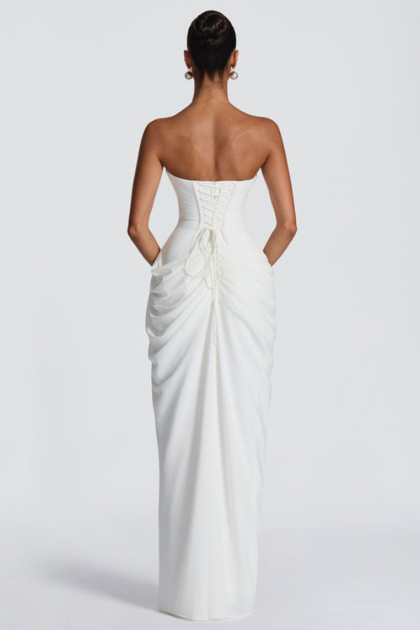 Elegant Flowing Maxi Occasion Dress