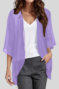 Lightweight Open Front Cover Up