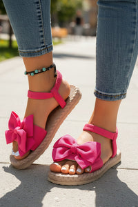 Elegant Butterfly Detail Sandals with Feminine Appeal