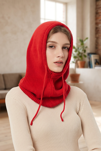 Hooded Hat Neck Warmer