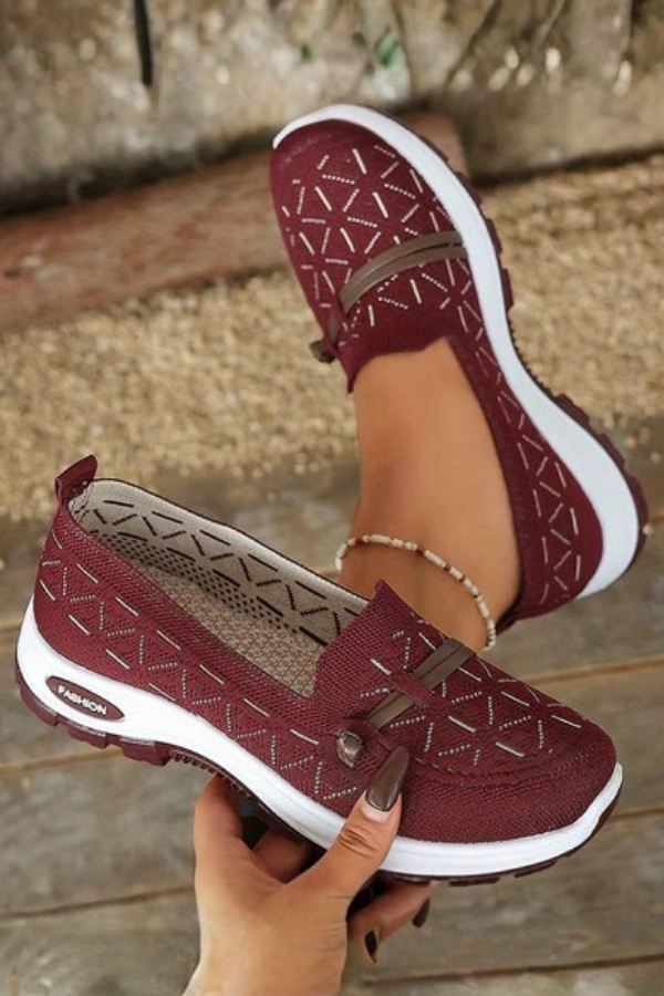 Breathable Arch Support Slip On Sneakers