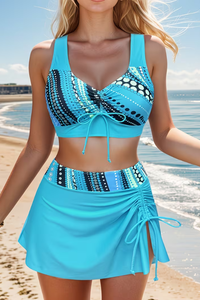 Vibrant Polka Dot Bikini Set