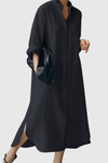 Oversized Relaxed Fit Shirt Dress