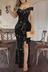 Glamorous Off Shoulder Maxi Dress