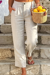 Casual Cropped Summer Pants Relaxed