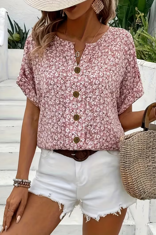Breezy Floral Blouse