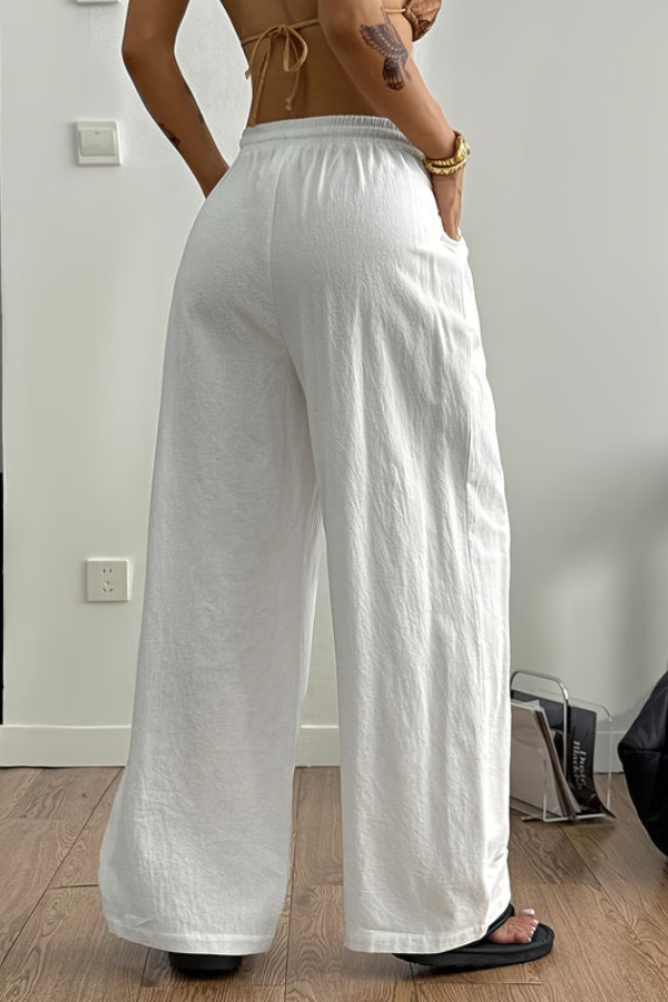 Bohemian Cropped Summer Pants Minimalist