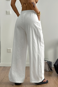Bohemian Cropped Summer Pants Minimalist