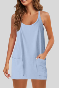 Active Pocket Tennis Mini Dress