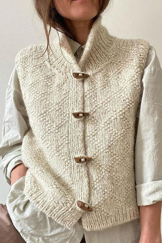 Women’s Layering for Structured Everyday Styling Sleeveless Vest