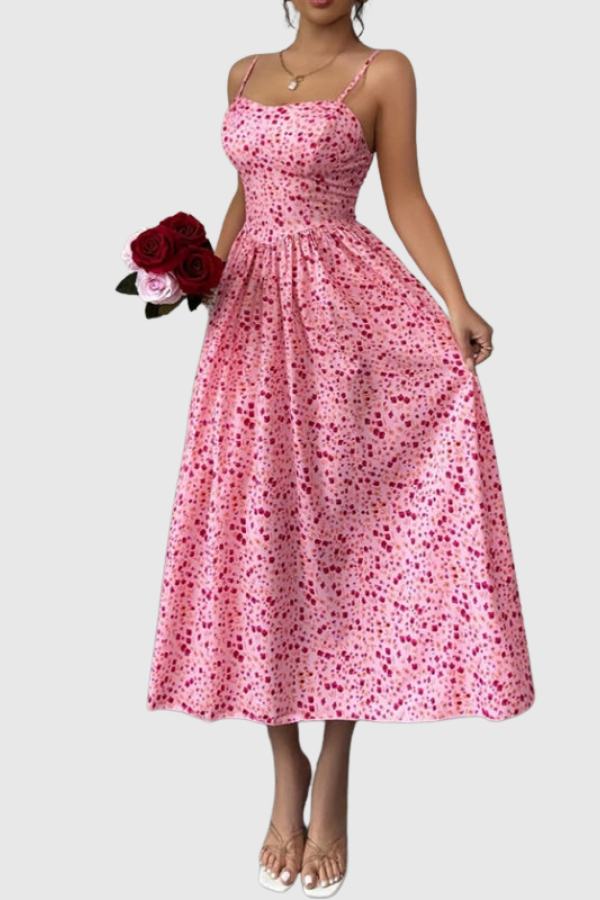 Breezy Halter Neck Keyhole Maxi Dresses