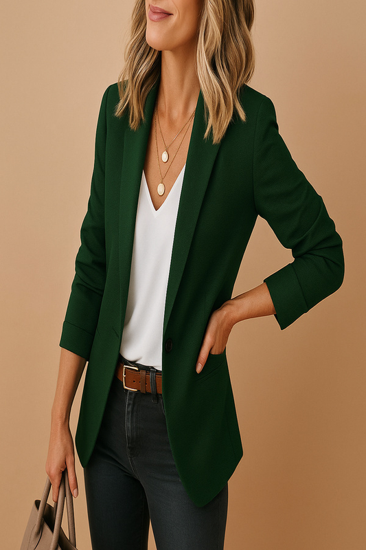 Maßgeschneiderter Blazer mit langen Ärmeln