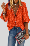 Chic Button Front Summer Blouse